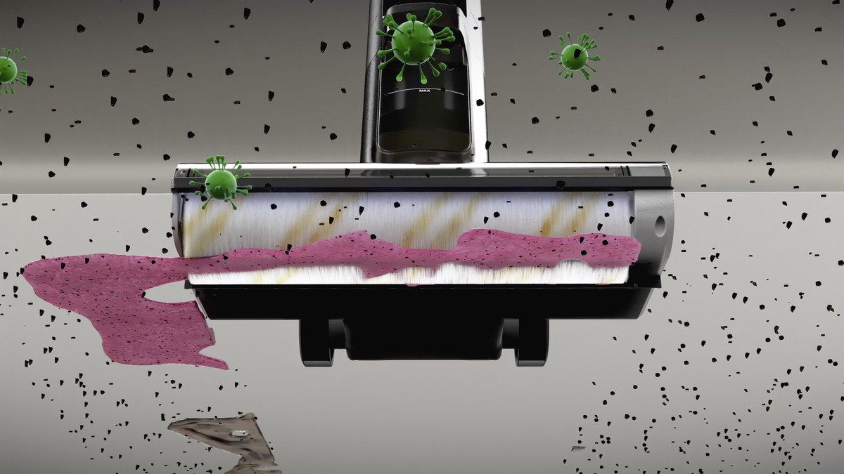 EAN 4066529177957 - Kärcher FCV 2 Natural N aspiradora de mano Blanco Sin bolsa imagen 3