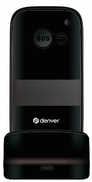 EAN 5706751074646 - Denver BAS-18600L teléfono móvil 4,5 cm (1.77") Negro Teléfono para personas mayores imagen 2