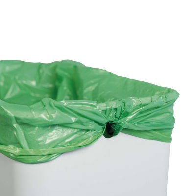 EAN 4002390095860 - MAUL 9502294 cubo de basura Rectangular Acero inoxidable Negro, Plata imagen 7