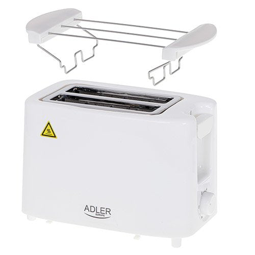 EAN 5903887805179 - Adler AD 3223 tostadora 6 2 rebanada(s) 750 W Blanco imagen 2