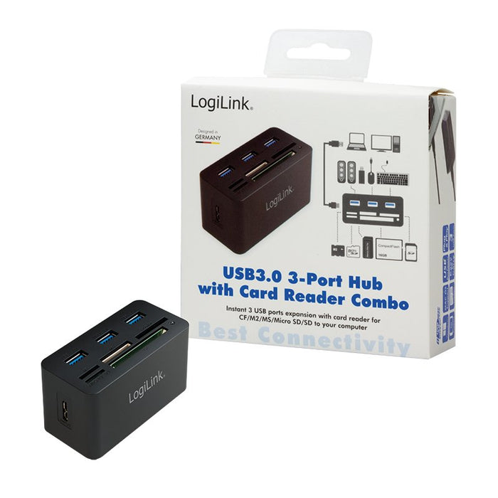 EAN 4052792048698 - LogiLink CR0042 base para portátil y replicador de puertos Alámbrico USB 3.2 Gen 1 (3.1 Gen 1) Type-A Neg imagen 6