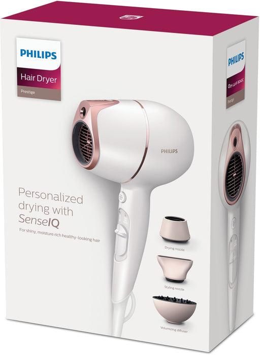 EAN 8710103931492 - Philips BHD628/00 secador 1800 W Rosa, Blanco imagen 4