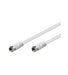 EAN 4040849117244 - Mercodan RG59, 2.5m cable coaxial 2,5 m Blanco imagen 1
