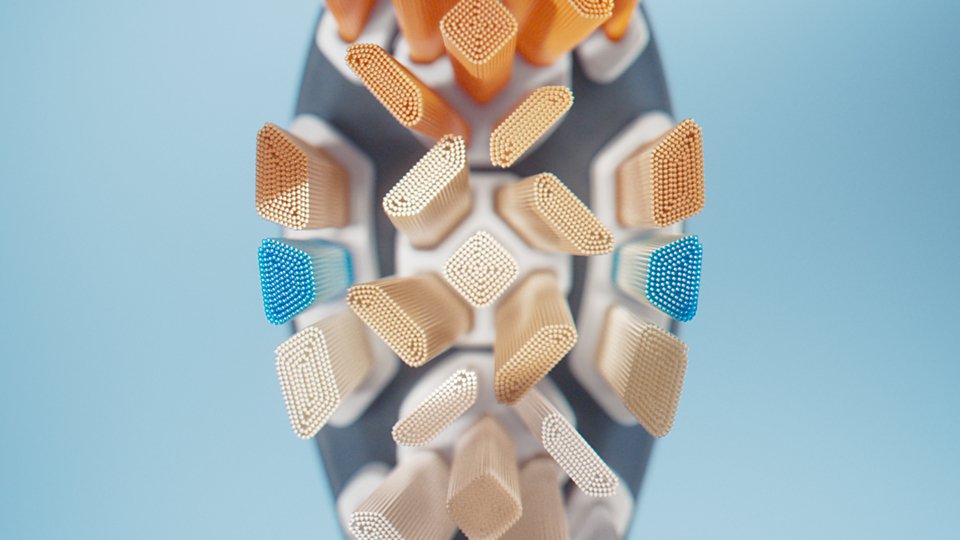 EAN 8720689037396 - Philips HX9094/88 cepillo de cabello 4 pieza(s) Negro imagen 4