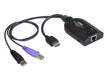 EAN 4719264640124 - ATEN KA7168 cable para video, teclado y ratón (kvm) Negro imagen 1