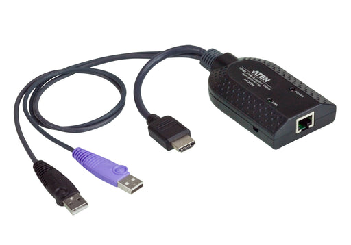 EAN 4719264640124 - ATEN KA7168 cable para video, teclado y ratón (kvm) Negro imagen 1