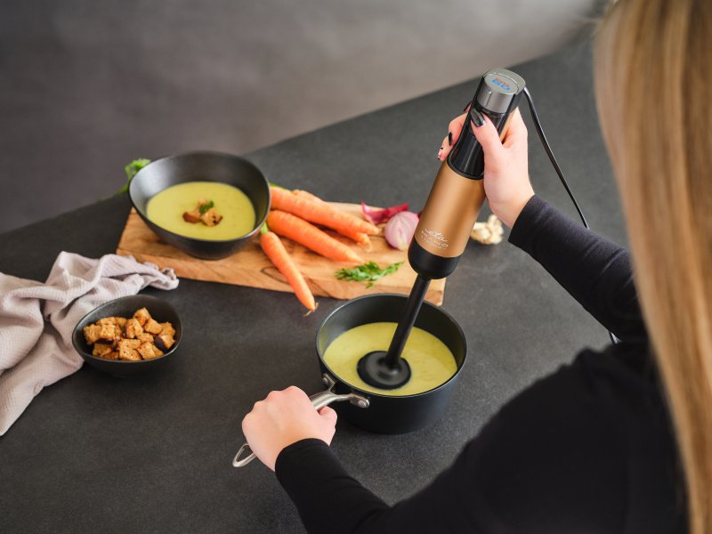 EAN 8590393377077 - Eta Mano Batidora de inmersión 1000 W Negro, Oro imagen 9