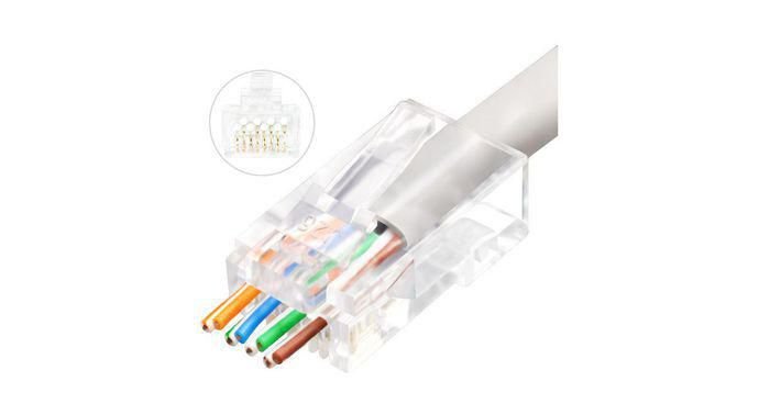 EAN 5704174320524 - Lanview LVN125305 conector RJ45 Transparente imagen 1
