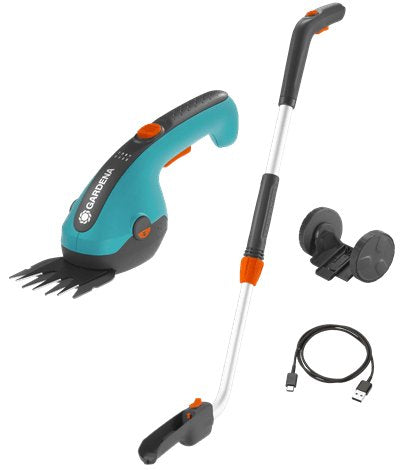 EAN 4078500065795 - Gardena 9886-20 tijera de césped inalámbrica 8 cm 3,6 V Ión de litio Turquesa imagen 1