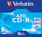EAN 0023942433279 - Verbatim CD-R AZO Crystal 700 MB 52x 10 pieza(s) imagen 2