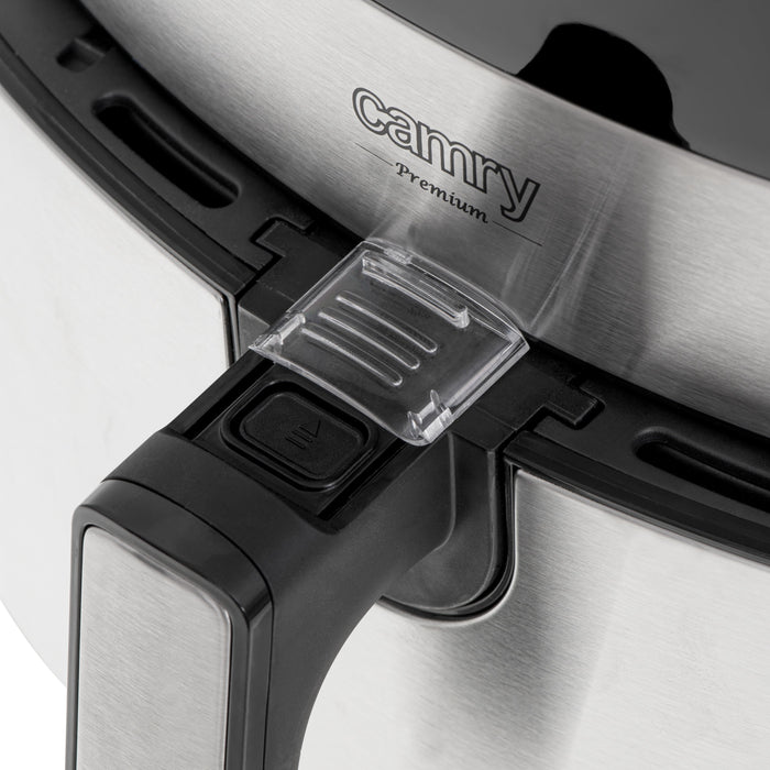 EAN 5903887803267 - Camry Premium CR 6311 freidora Sencillo 5 L Independiente 2500 W Freidora de aire caliente Negro, Acero i imagen 13