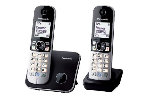 EAN 5025232699247 - Panasonic KX-TG6812 Teléfono DECT Identificador de llamadas Negro, Plata imagen 1