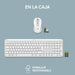 EAN 5099206120327 - Logitech 920-012596 teclado Ratón incluido Oficina RF Wireless + Bluetooth QWERTY Español Blanco imagen 17