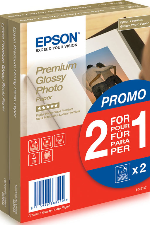 EAN 8715946388540 - Epson Premium Glossy Photo Paper Blanco Brillo extra imagen 1