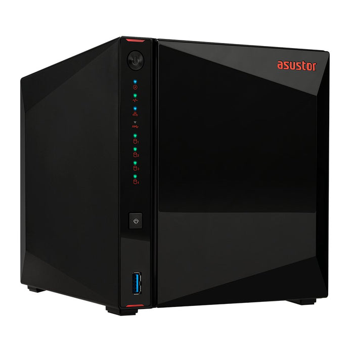 EAN 0887372001237 - Asustor Nimbustor 4 AS5304T NAS Escritorio Intel® Celeron® J4105 4 GB DDR4 0 TB ADM Negro imagen 1