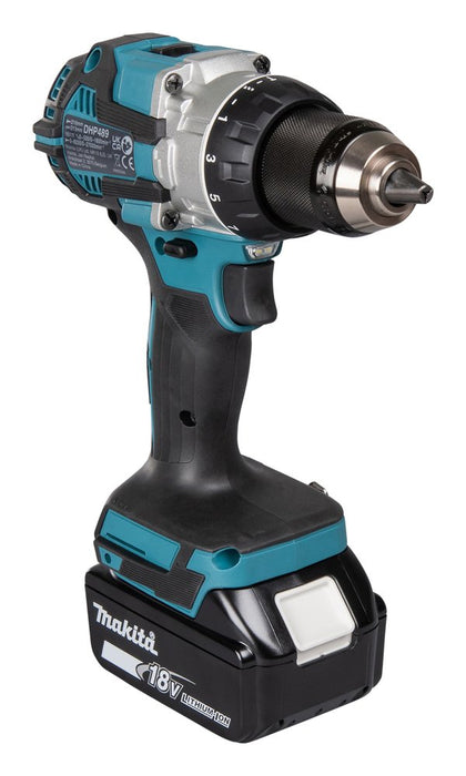 EAN 0088381775663 - Makita DHP489RTJ destornillador eléctrico y llave de impacto 1800 RPM Negro, Azul imagen 7