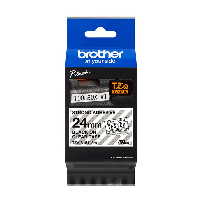 EAN 0012502626244 - Brother TZE-S151 cinta para impresora de etiquetas TZ imagen 2