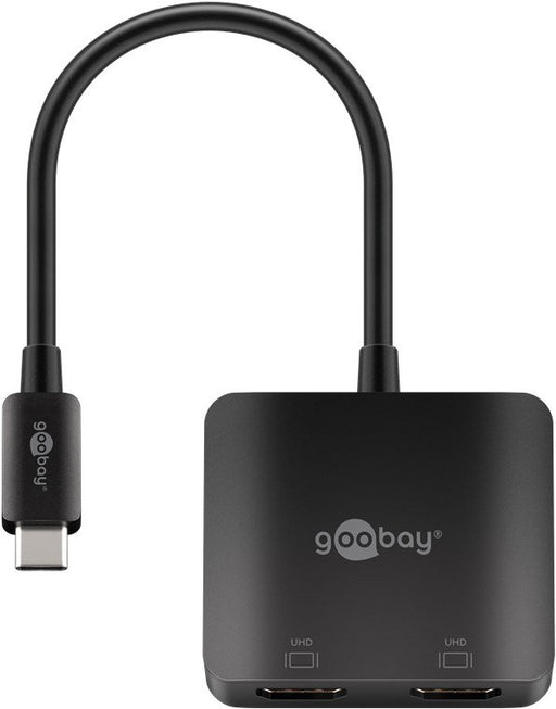 EAN 4040849601736 - Goobay 60173 Adaptador gráfico USB 3840 x 2160 Pixeles Negro imagen 1