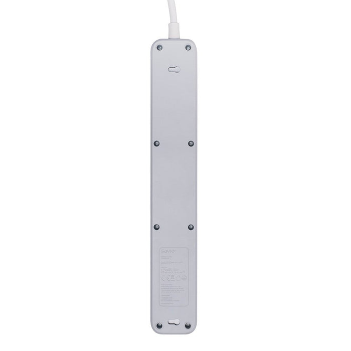 EAN 5901986047841 - Savio Power strip 5 sockets 3m white LZ-09 5 salidas AC Tipo F Blanco imagen 6