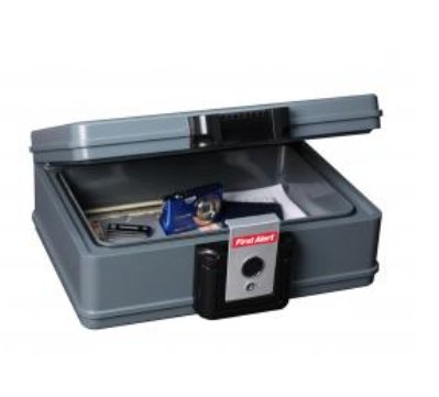 EAN 0016247201704 - First Alert 2017FE caja fuerte Transporte seguro Negro, Gris imagen 1