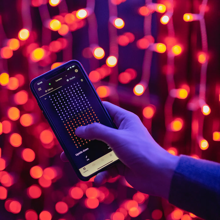 EAN 8056326672881 - Twinkly Curtain Wi-Fi/Bluetooth imagen 4