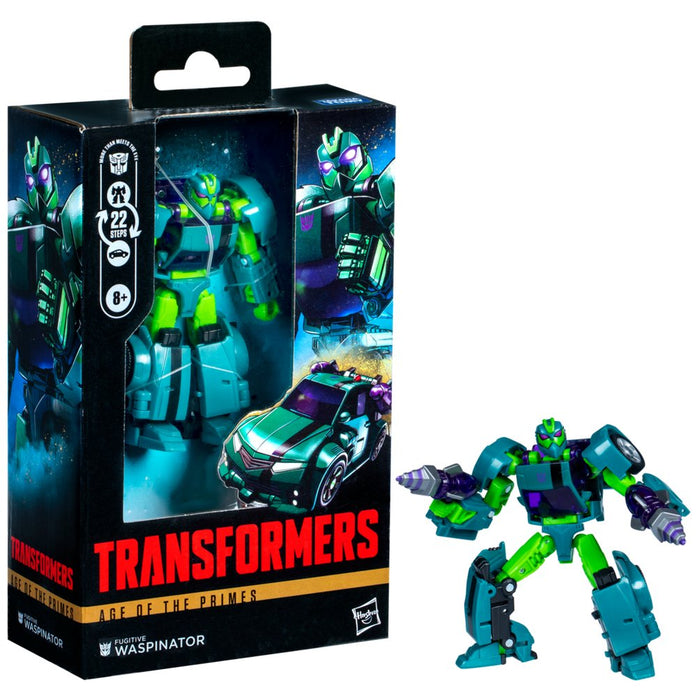 EAN 5010996285447 - Transformers Age of the Primes Deluxe Class Fugitive Waspinator imagen 3