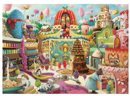 EAN 4005555011958 - Ravensburger sweet street Puzzle rompecabezas 1000 pieza(s) Arte imagen 1