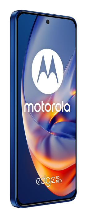 EAN 840023278556 - Motorola edge 50 Neo 16,1 cm (6.36") SIM doble Android 14 5G USB Tipo C 8 GB 256 GB 4310 mAh Azul imagen 3