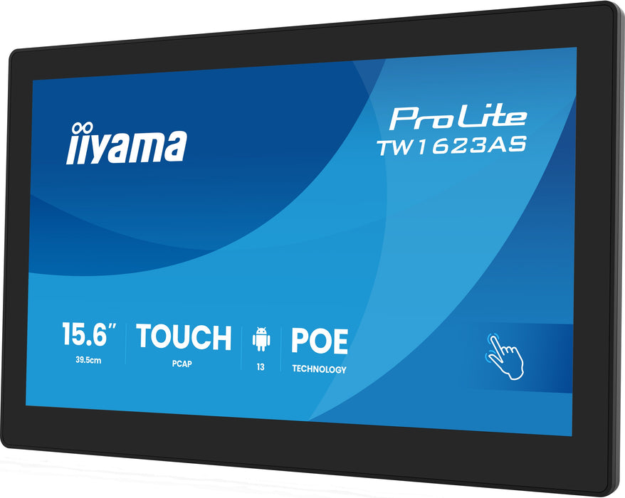 EAN 4948570126934 - iiyama TW1623AS-B3P pantalla de señalización Panel plano interactivo 39,6 cm (15.6") LED Wifi 450 cd / m² imagen 3
