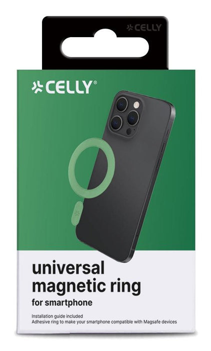 EAN 8021735219002 - Celly MAGCADAPTERGN accesorio para teléfono móvil o smartphone Anillo magnético imagen 4