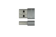 EAN 4014619881505 - Alcasa USB-AD203 cambiador de género para cable USB-A USB-C Gris imagen 2
