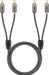 EAN 4040849652950 - Goobay 65295 cable de audio 5 m 2 x RCA Negro, Plata imagen 5