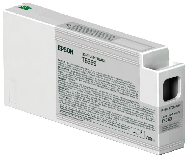 EAN 0010343870895 - Epson Singlepack Light Light Black T636900 UltraChrome HDR 700 ml cartucho de tinta 1 pieza(s) Original N imagen 1