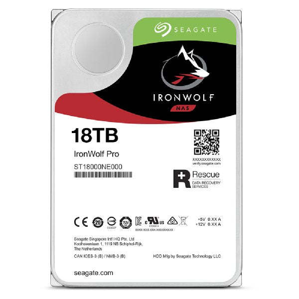 EAN 5415247303152 - Seagate IronWolf Pro ST18000NT001 disco duro interno 18 TB 7200 RPM 256 MB 3.5" imagen 4