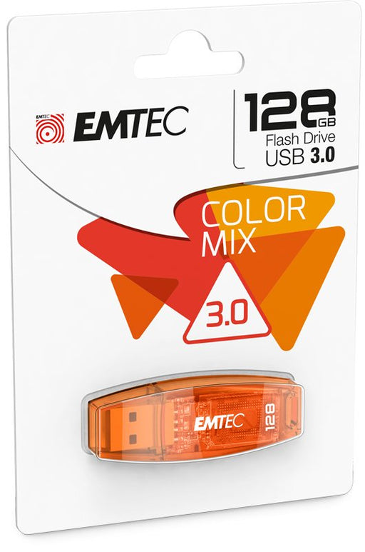 EAN 3126170144928 - Emtec C410 unidad flash USB 128 GB USB tipo A 2.0 Naranja imagen 2