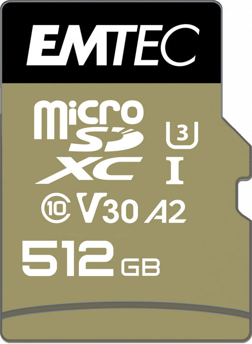 EAN 3126170173843 - Emtec ECMSDM512GXC10SP memoria flash 512 GB MicroSDXC UHS-I Clase 10 imagen 1