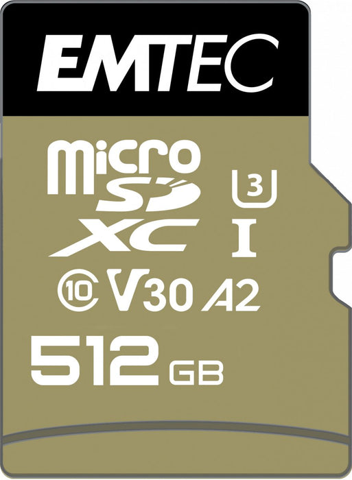 EAN 3126170173843 - Emtec ECMSDM512GXC10SP memoria flash 512 GB MicroSDXC UHS-I Clase 10 imagen 1