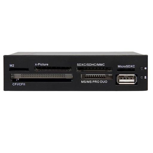 EAN 0065030851121 - StarTech.com 35FCREADBK3 lector de tarjeta IDC Interno Negro imagen 2