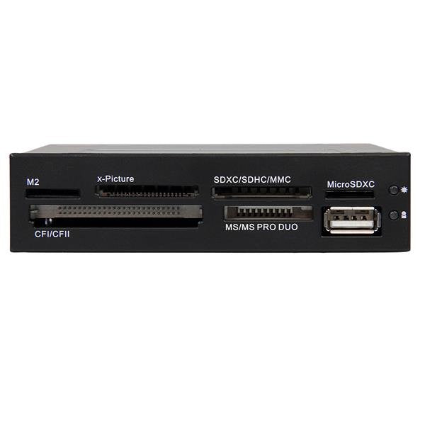 EAN 0065030851121 - StarTech.com 35FCREADBK3 lector de tarjeta IDC Interno Negro imagen 2