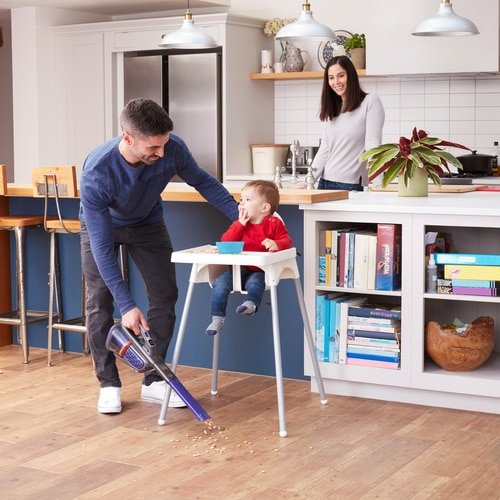 EAN 5035048712825 - Black & Decker BHHV520BFP aspiradora de mano Negro, Violeta Sin bolsa imagen 5