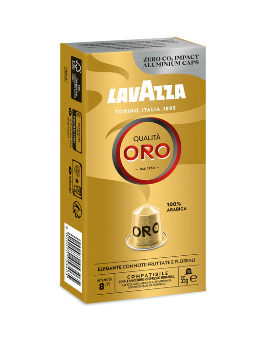 EAN 8000070053465 - Lavazza Qualità Oro Cápsula de café Tueste medio 10 pieza(s) imagen 3