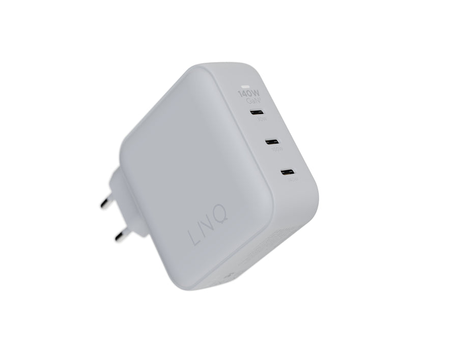 EAN 8720574622607 - LINQ LQ48033 cargador de dispositivo móvil Universal Blanco Corriente alterna Carga rápida Interior imagen 1