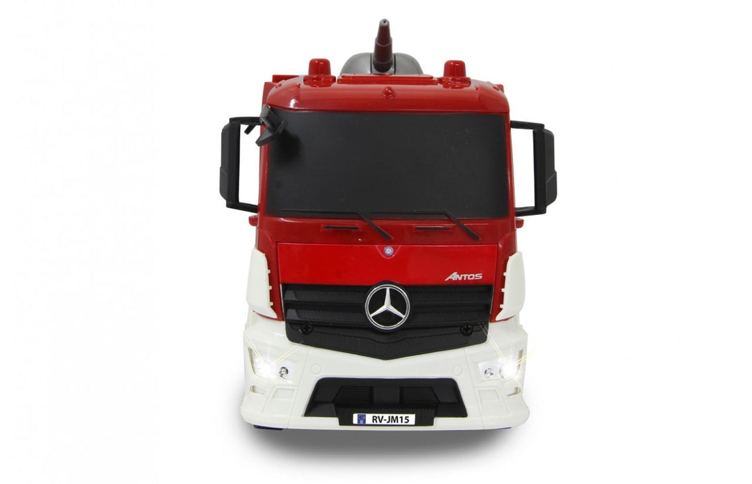 EAN 4042774458621 - Jamara Fire fighter TLF Mercedes-Benz Antos modelo controlado por radio Camión de bomberos Motor eléctric imagen 13