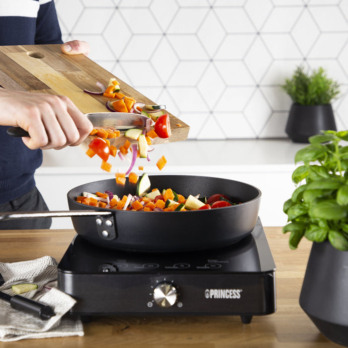 EAN 8713016078995 - Princess 303010 Negro, Plata Encimera 28 cm Con placa de inducción 1 zona(s) imagen 12