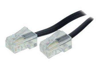 EAN 4017538006332 - S/CONN 3m RJ45 Negro, Transparente imagen 1