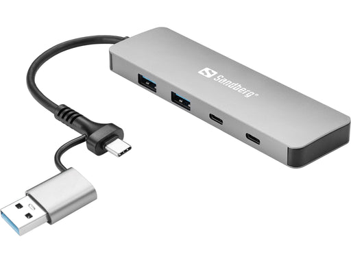 EAN 5705730136641 - Sandberg USB-C/A to 2xUSB-A+2xUSB-C Hub imagen 1