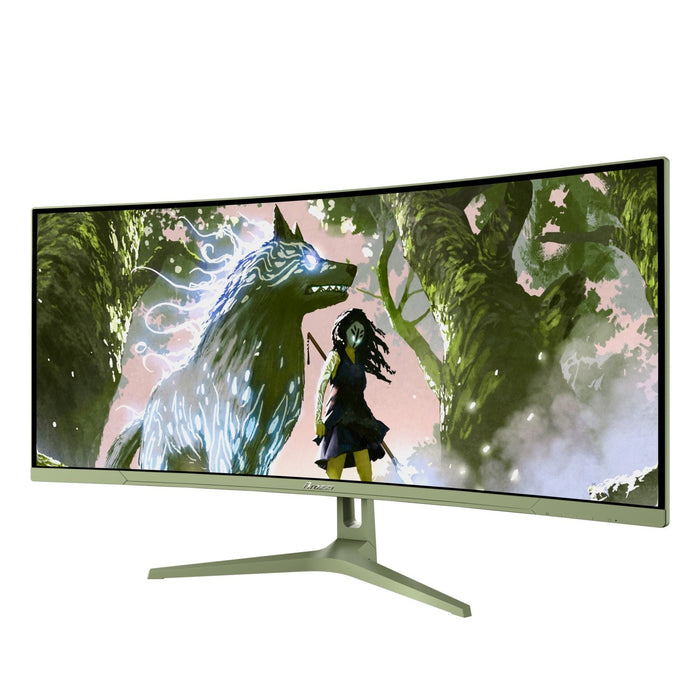 EAN 850054766984 - Arozzi Nova 34″ Curved pantalla para PC 86,4 cm (34") 3440 x 1440 Pixeles 4K Ultra HD LED Verde imagen 7