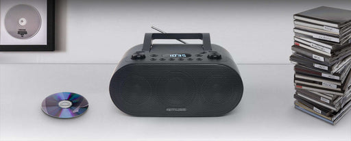 EAN 3700460208998 - Muse M-35 BT sistema estéreo portátil Digital FM, PLL Negro Reproducción MP3 imagen 2