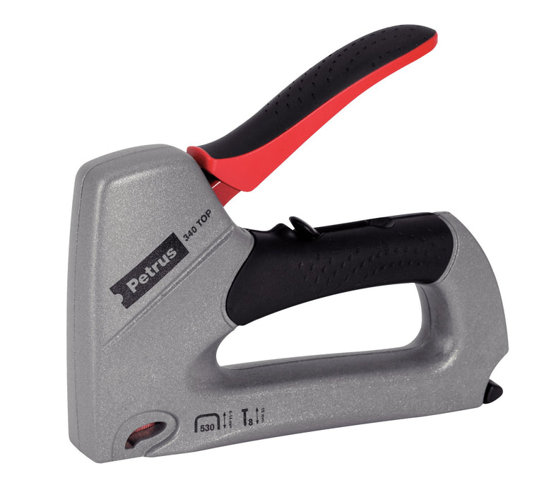 EAN 4049793047300 - Petrus 66787 grapadora manual Negro, Rojo, Plata imagen 1