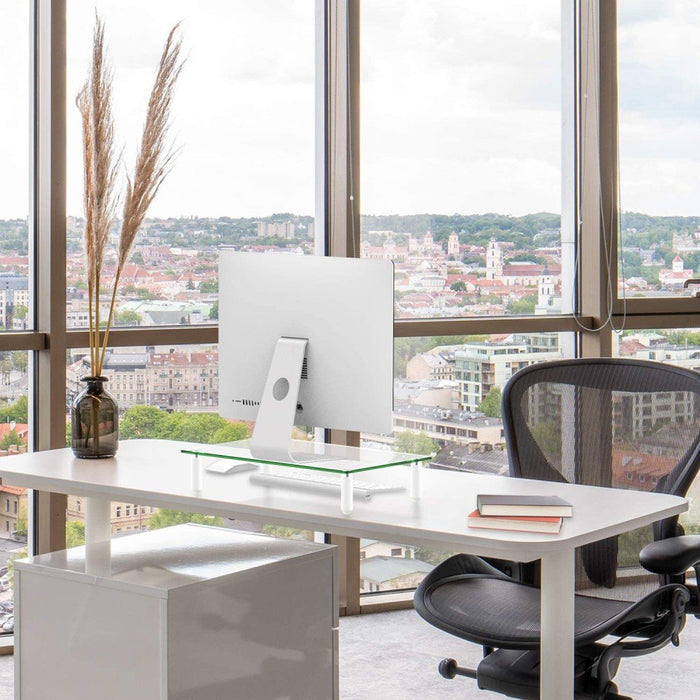 EAN 8054529028504 - Techly ICA-MS 461 soporte para monitor 81,3 cm (32") Escritorio Transparente imagen 15